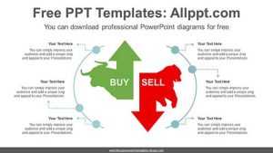 Stock Up-Down PowerPoint Diagram