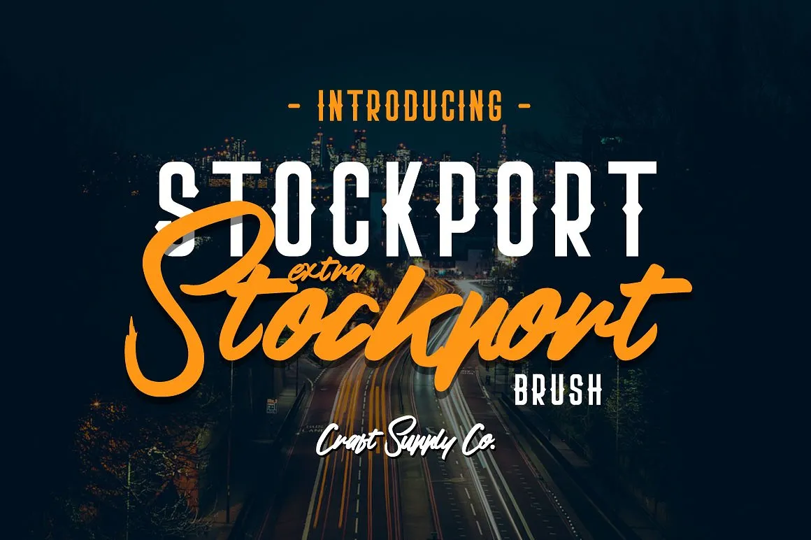 Stockport Font Family