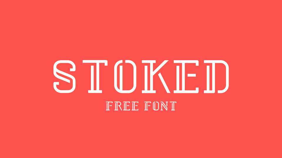 Stoked Font › Fontesk