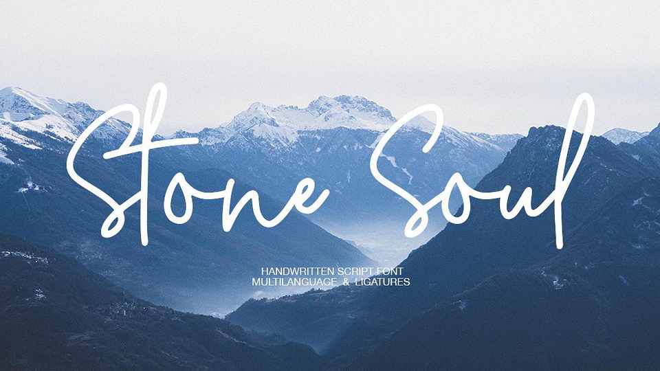 Stone Soul Script Font › Fontesk