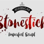 Stonestick Imperfect Script