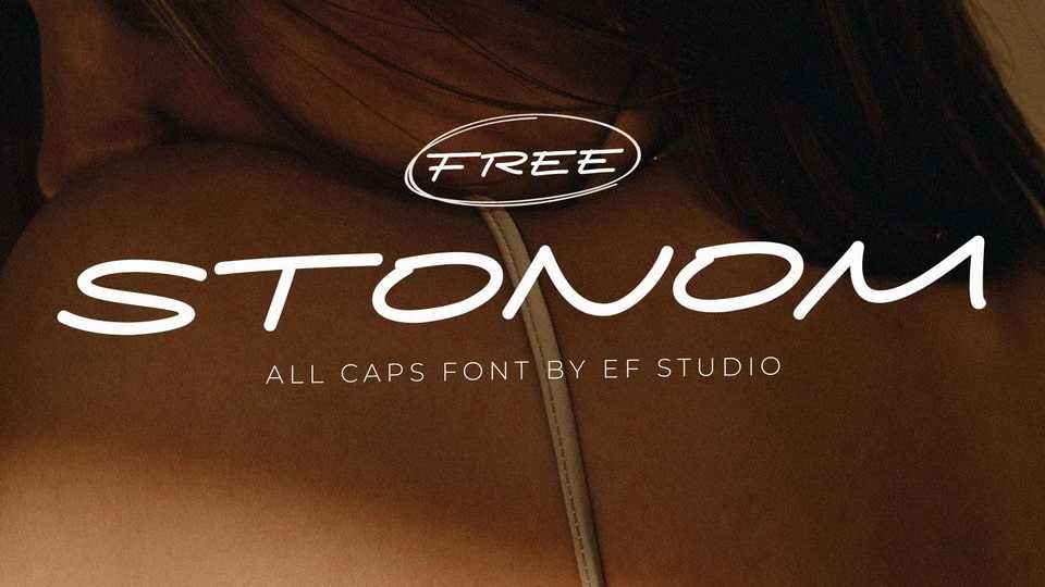 Stonom Font › Fontesk