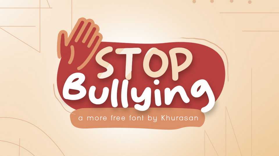 Stop Bullying Font › Fontesk