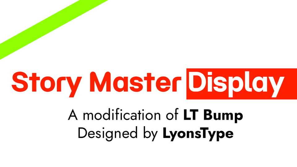 Story Master Display Font › Fontesk