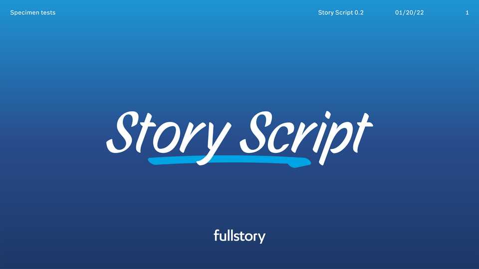 Story Script Font › Fontesk