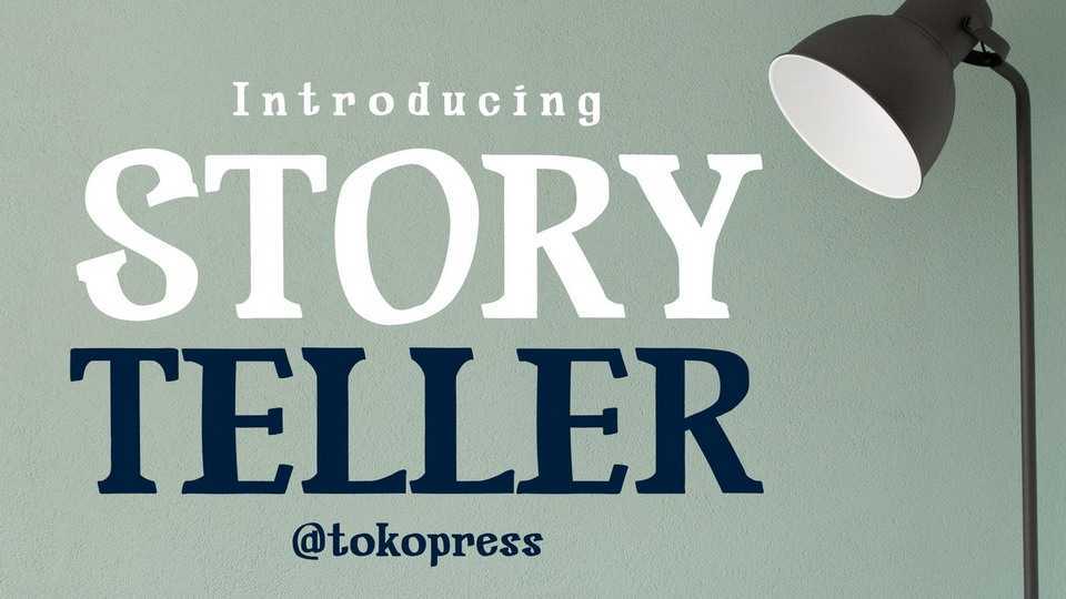 Storyteller Font › Fontesk