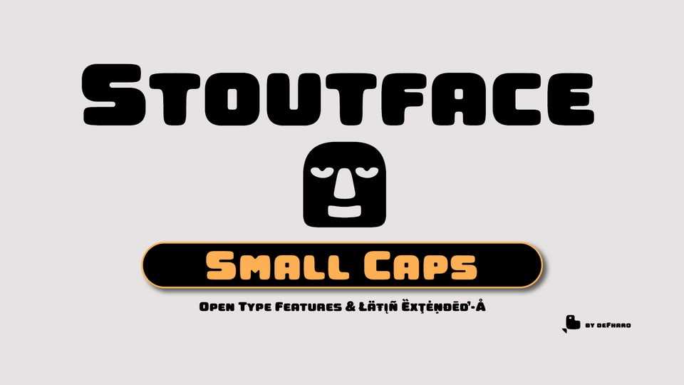 Stoutface Small Caps Font › Fontesk