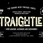 Straightler Font