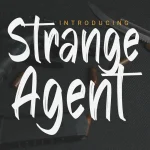 Strange Agent Font