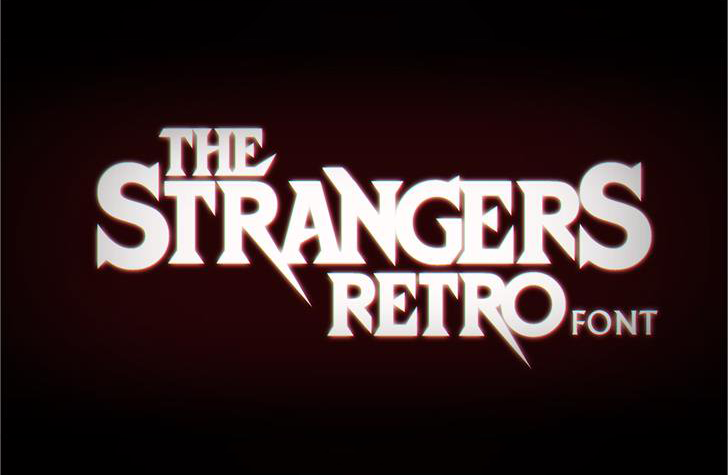 Strangers Retro Font
