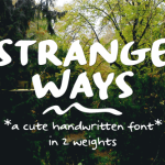 Strangeways Sample Font - Fonte Grátis Strangeways Sample Font