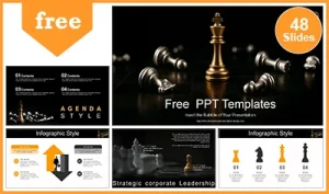 Strategic corporate Leadership PowerPoint Templates