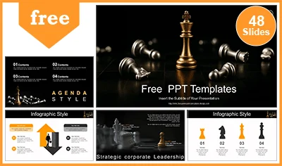 Strategic corporate Leadership PowerPoint Templates