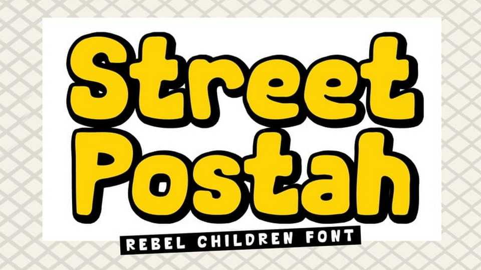 Street Postah Font › Fontesk