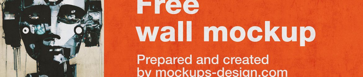 Street wall mockup - Instant Download