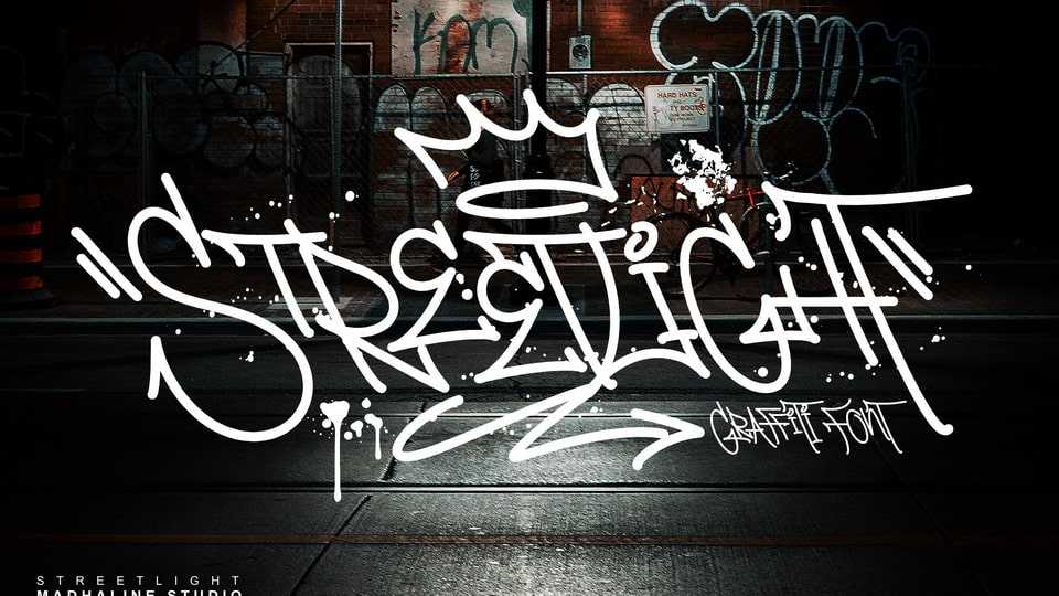 Streetlight Graffiti Font › Fontesk