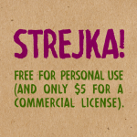 Strejka Font - Fonte Grátis Strejka Font