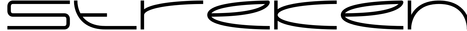 Streken Font