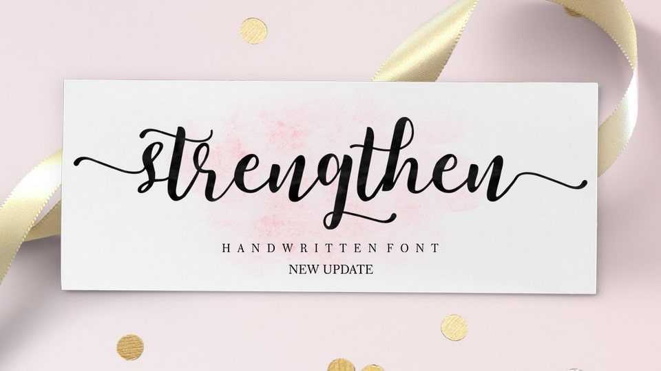 Strengthen Font › Fontesk