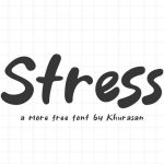 Stress Font › Fontesk