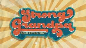 Strong Grandpa Font › Fontesk