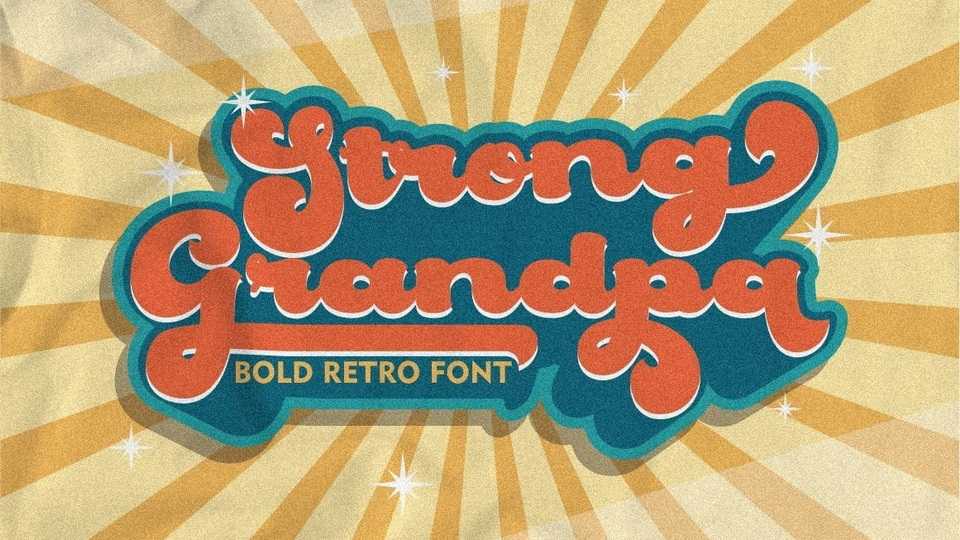 Strong Grandpa Font › Fontesk