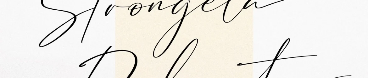 Strongela Delmonte Font
