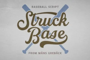 Struck Base Font