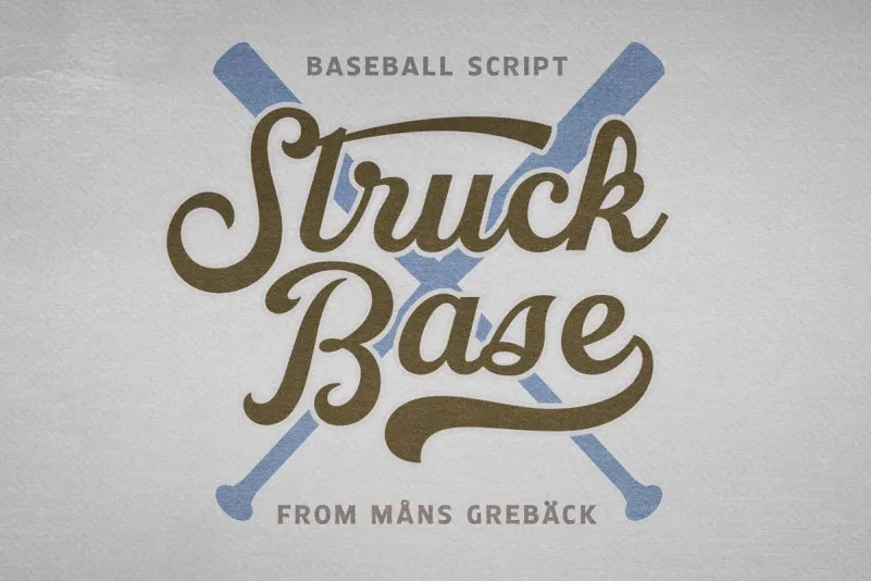 Struck Base Font