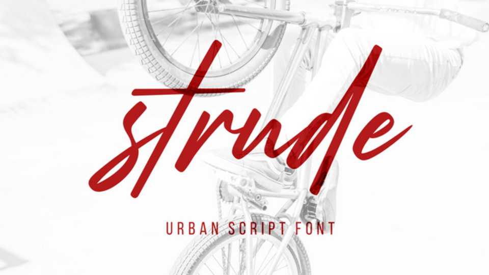 Strude Font › Fontesk