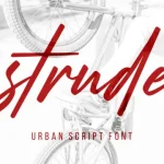 Strude Script Font