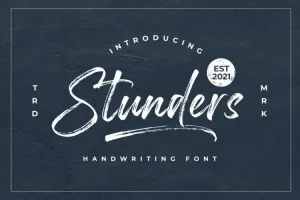 Stunders Font