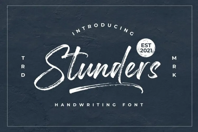 Stunders Font
