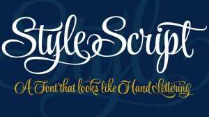 Style Script Font › Fontesk