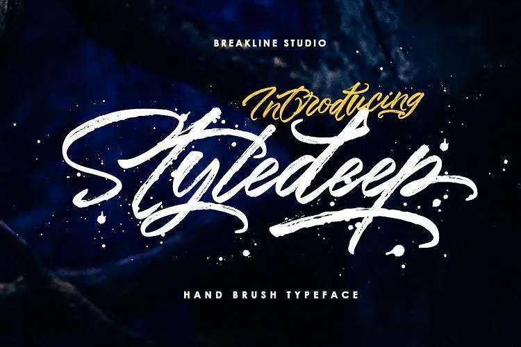 Styledeep Brush Font