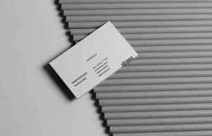 Stylish Business Card Mockup