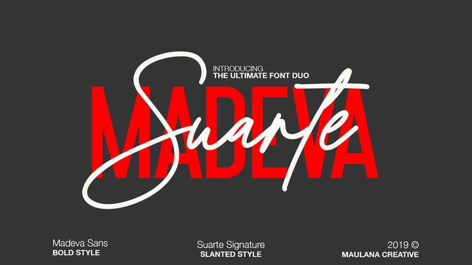 Suarte Script Font › Fontesk
