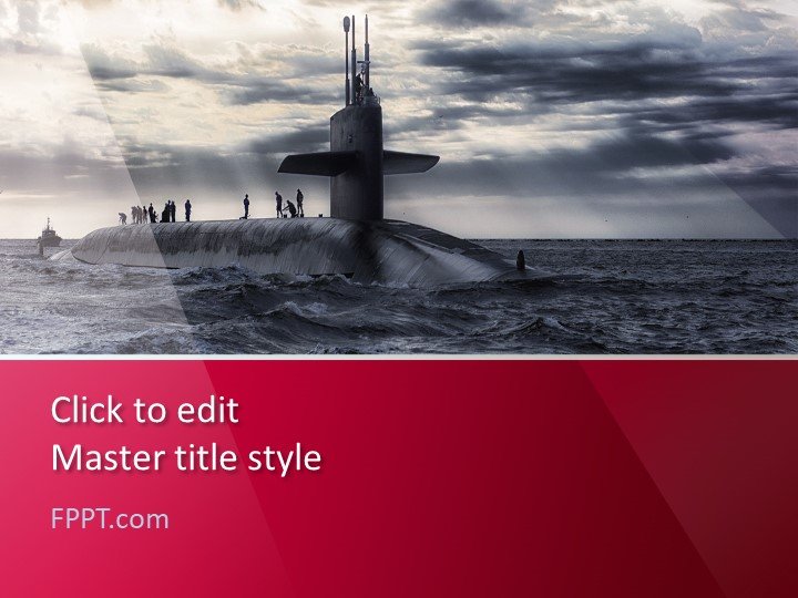 Submarine PowerPoint Template