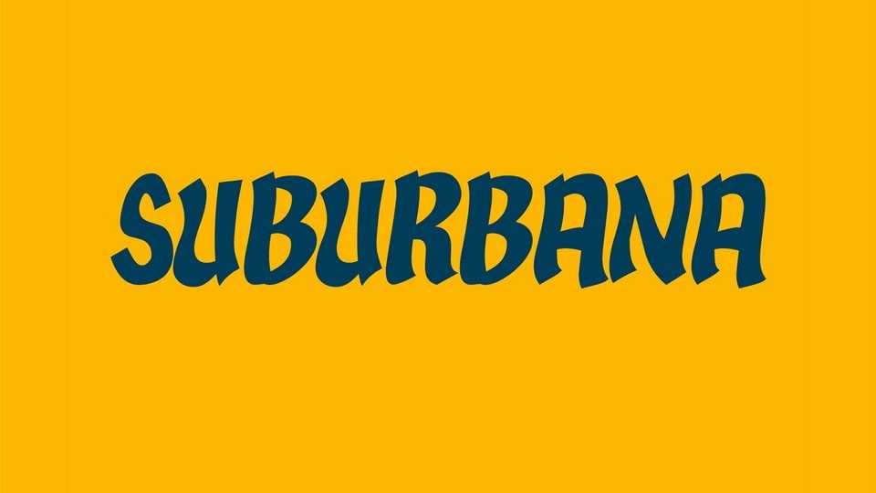 Suburbana Font › Fontesk