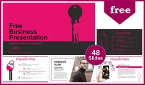 Success Businessman PowerPoint Templates