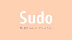 Sudo Font Family › Fontesk
