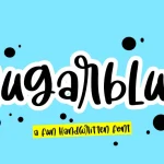 Sugar Blue Font