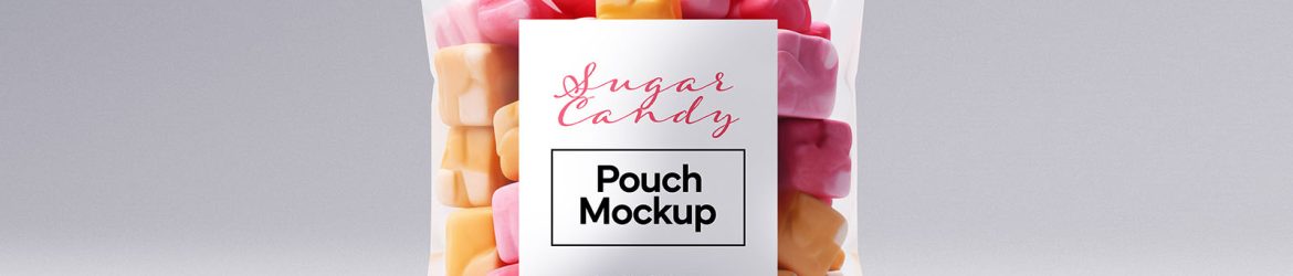 Sugar Candy Pouch Mockup