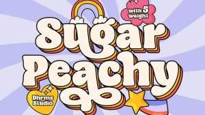 Sugar Peachy Font › Fontesk