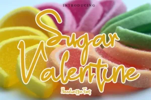 Sugar Valentine Handwritten Font