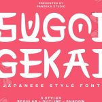Sugoi Gekai Font › Fontesk
