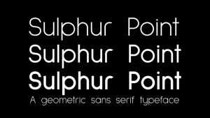 Sulphur Point Typeface › Fontesk