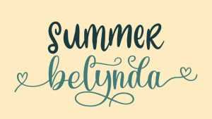 Summer Belynda Font › Fontesk