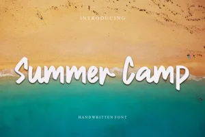 Summer Camp Script Font