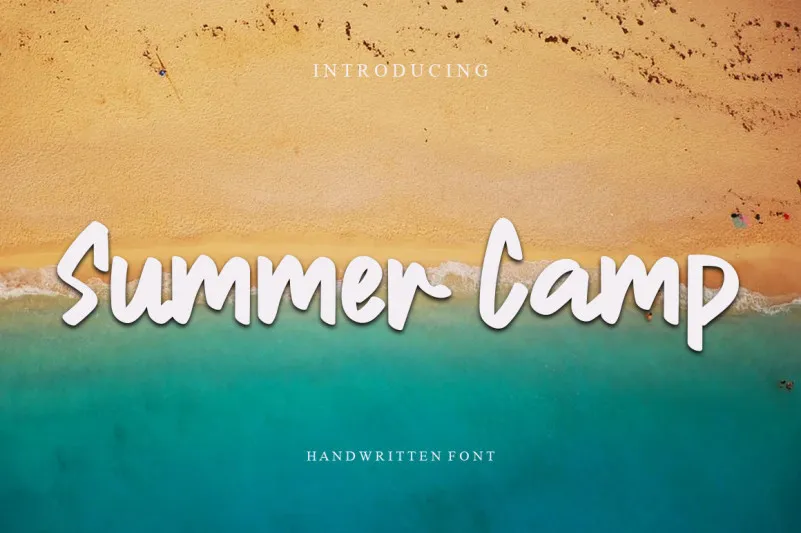 Summer Camp Script Font